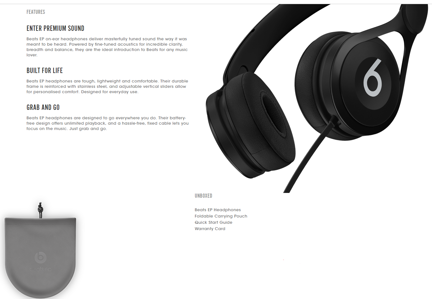 Beats EP Black